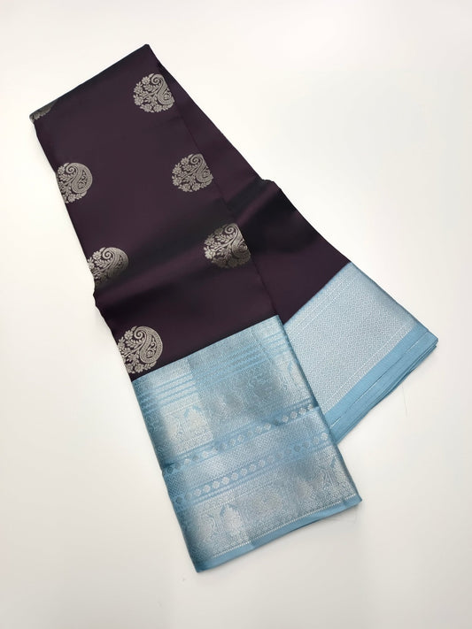 KANCHIPURAM PURE SILK SAREE - B S CHANNABASAPPA & SONS