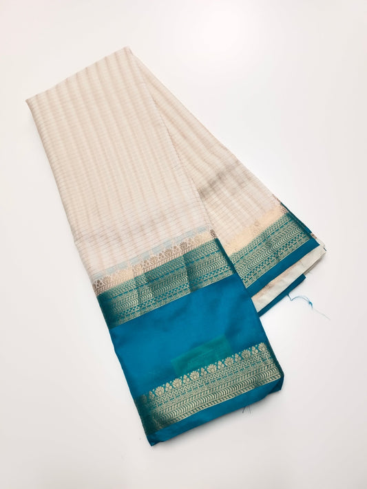 SEMI CREPE SILK SAREE - B S CHANNABASAPPA & SONS