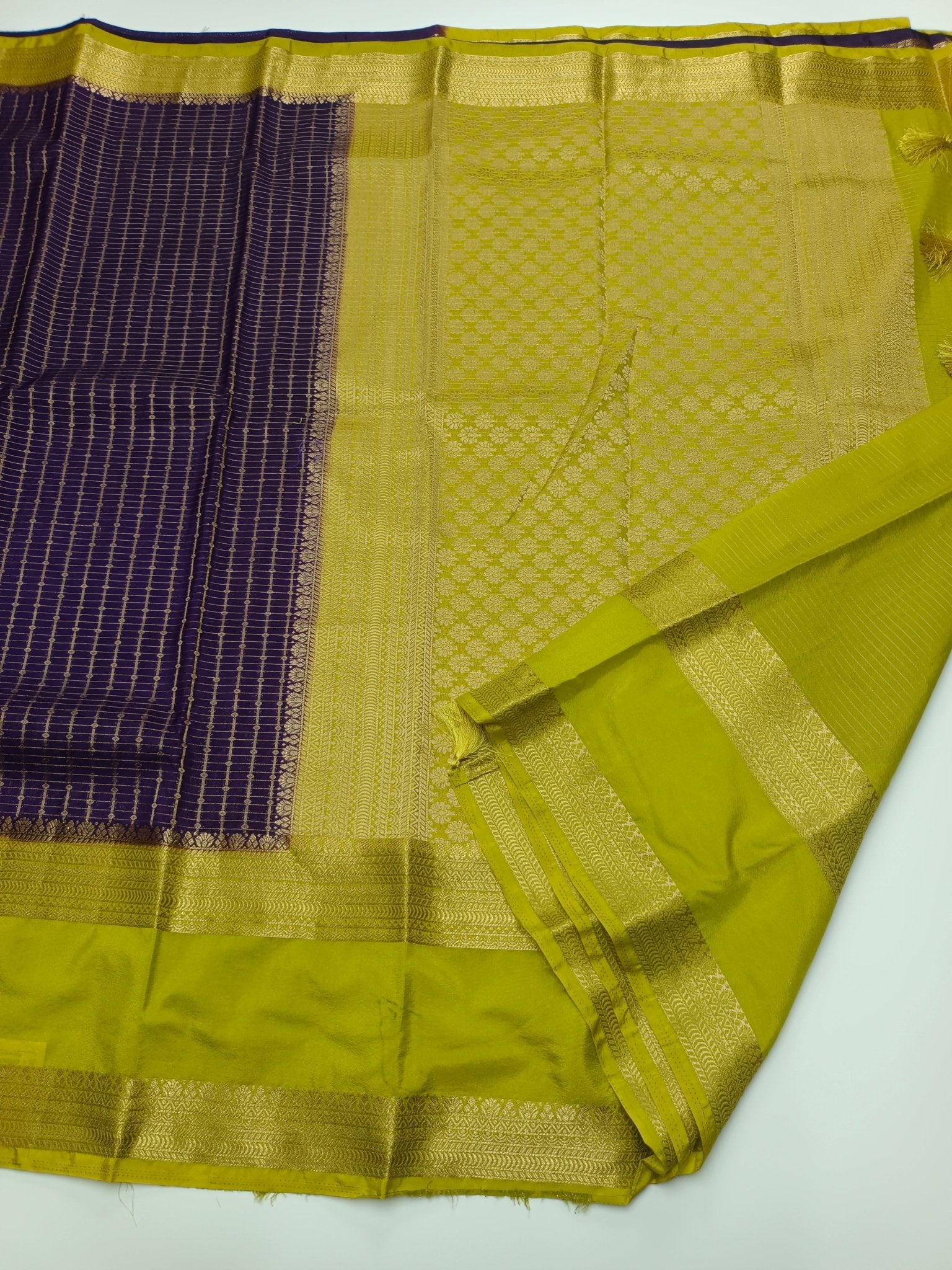 SEMI CREPE SILK SAREE - B S CHANNABASAPPA & SONS