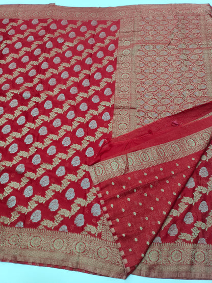 FANCY CHIFFON GEORGETTE SAREE - B S CHANNABASAPPA & SONS