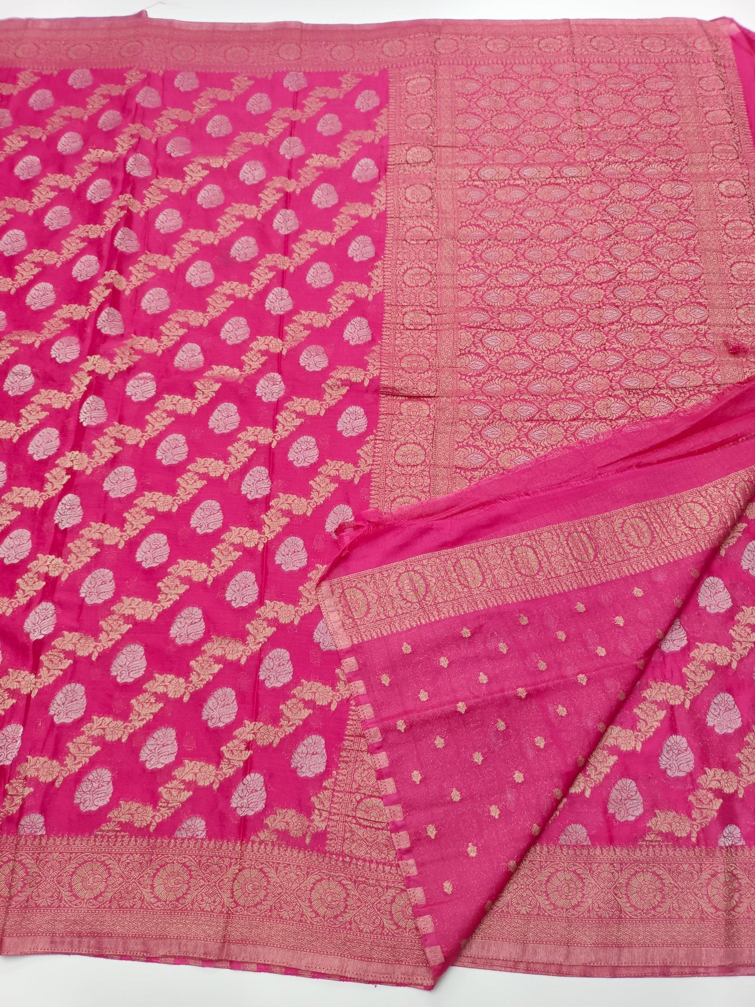 FANCY CHIFFON GEORGETTE SAREE - B S CHANNABASAPPA & SONS