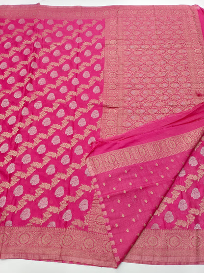 FANCY CHIFFON GEORGETTE SAREE - B S CHANNABASAPPA & SONS
