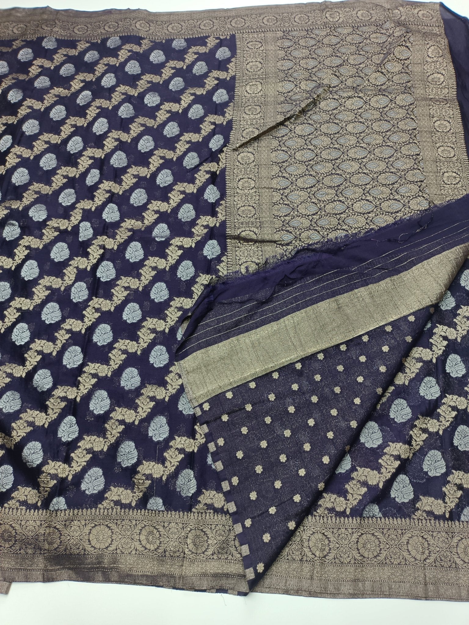 FANCY CHIFFON GEORGETTE SAREE - B S CHANNABASAPPA & SONS