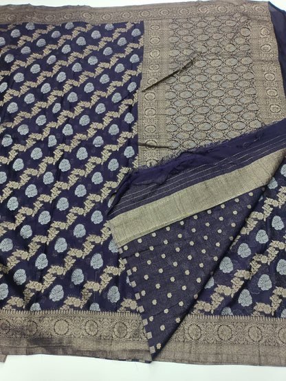 FANCY CHIFFON GEORGETTE SAREE - B S CHANNABASAPPA & SONS