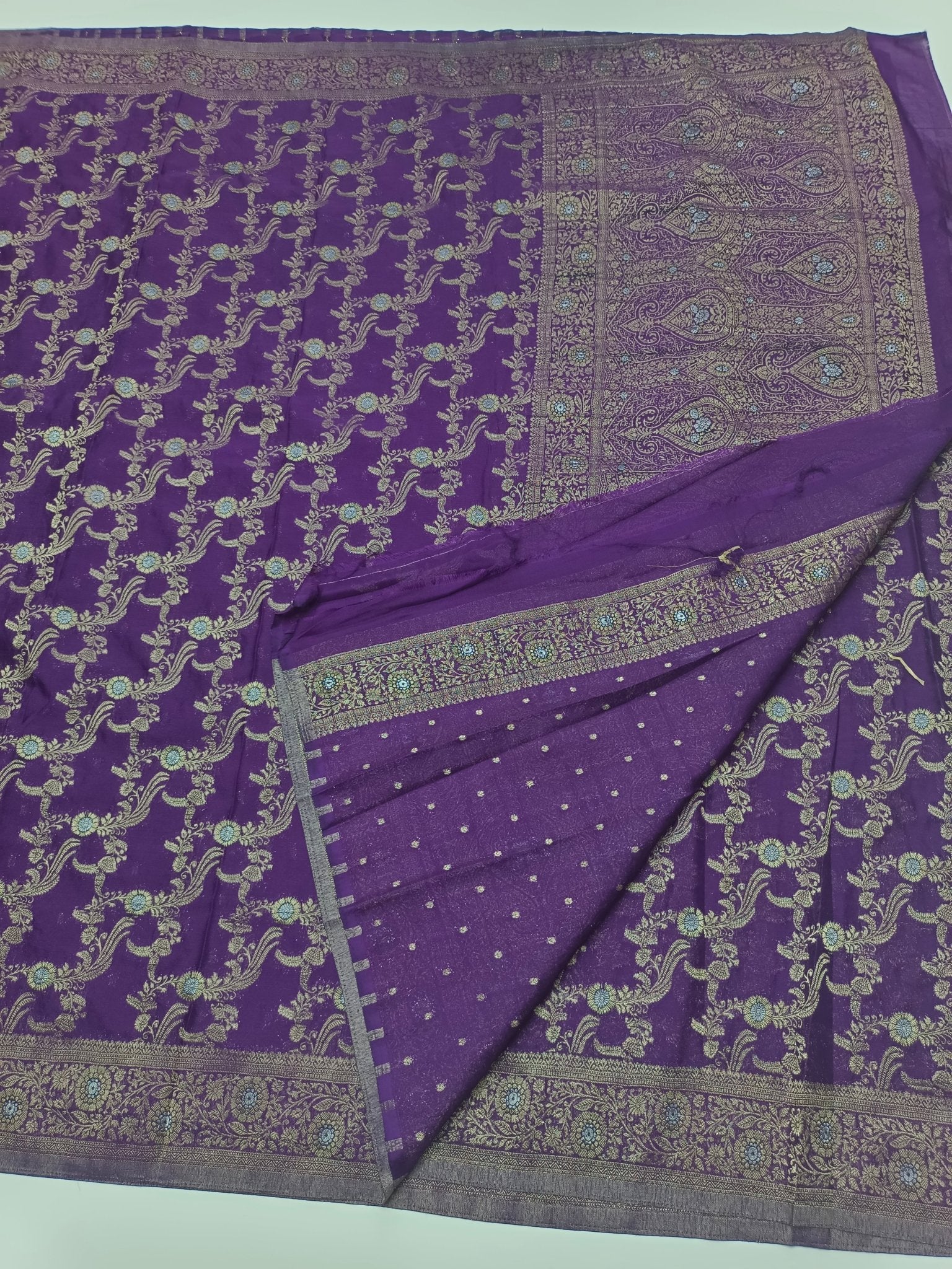 FANCY CHIFFON GEORGETTE SAREE - B S CHANNABASAPPA & SONS
