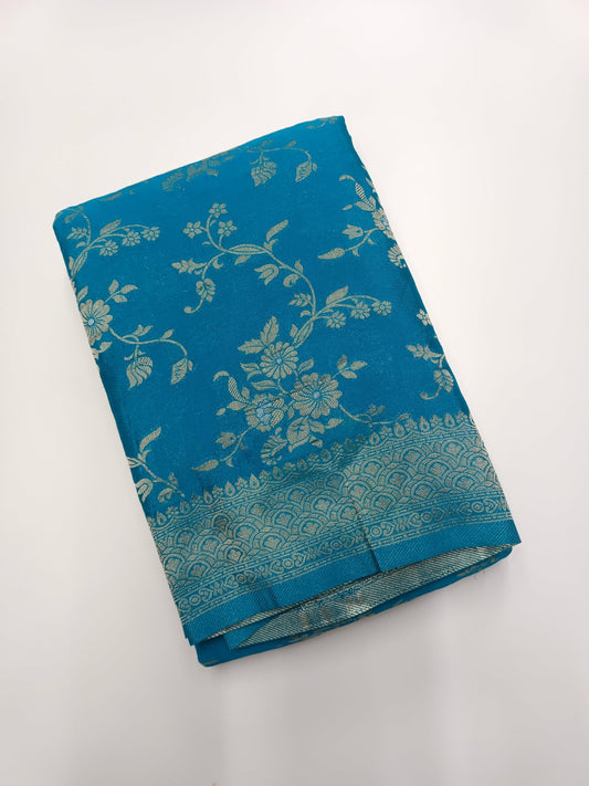FANCY CHIFFON GEORGETTE SAREE - B S CHANNABASAPPA & SONS