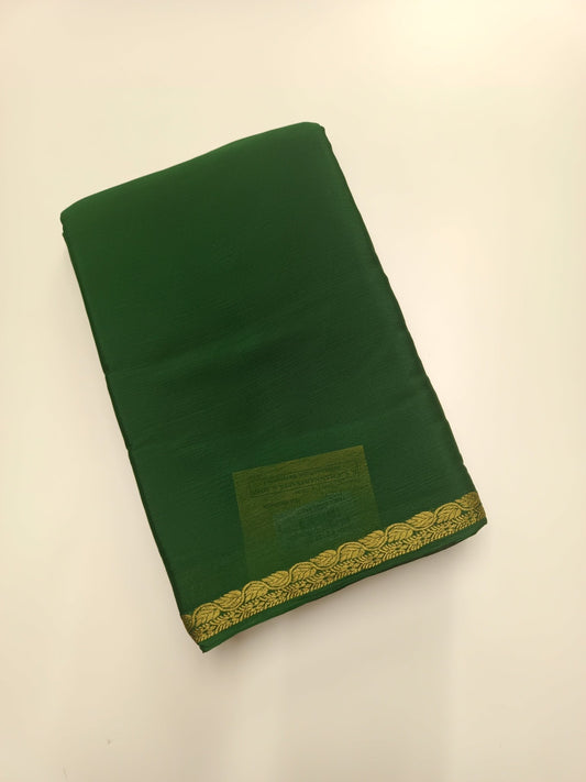 SEMI CREPE SILK SAREE - B S CHANNABASAPPA & SONS