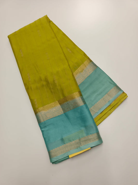 SEMI CREPE SILK SAREE - B S CHANNABASAPPA & SONS