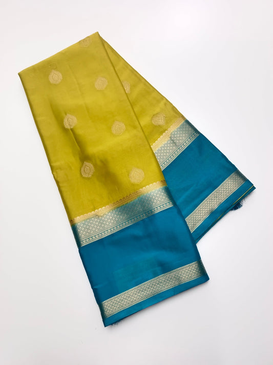 SEMI CREPE SILK SAREE - B S CHANNABASAPPA & SONS