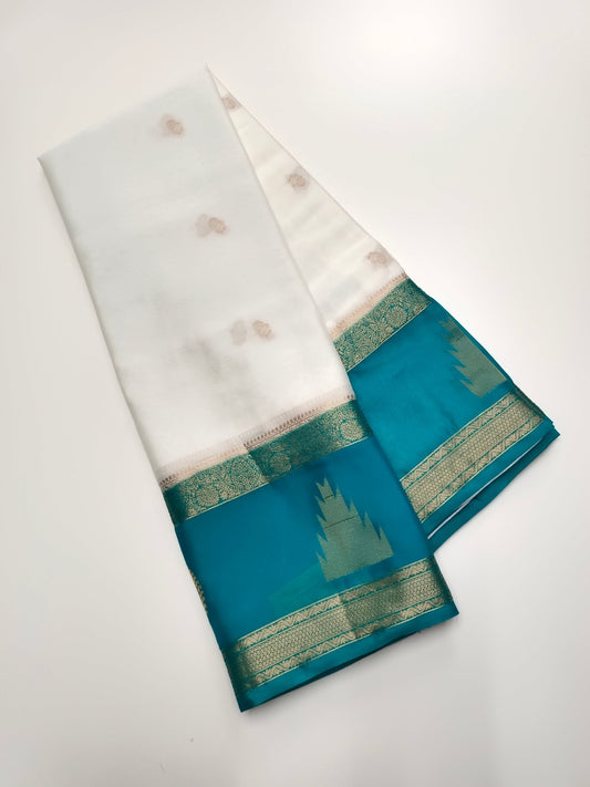 SEMI CREPE SILK SAREE - B S CHANNABASAPPA & SONS