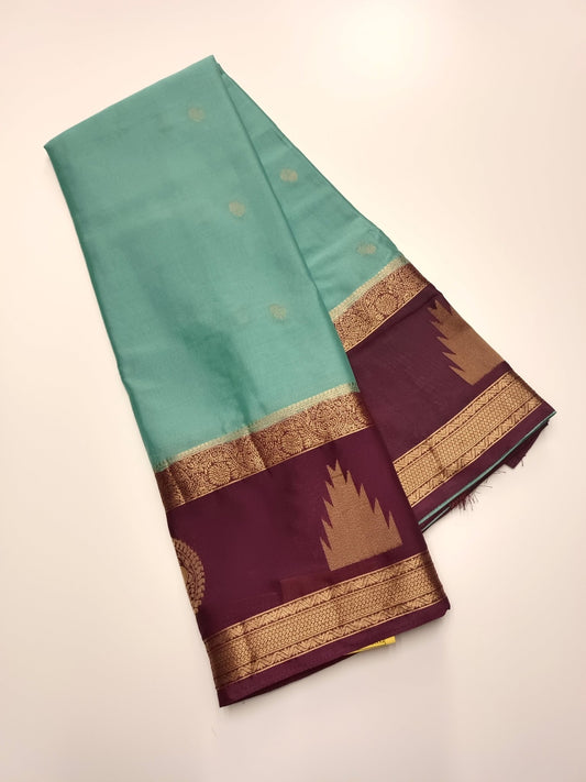 SEMI CREPE SILK SAREE - B S CHANNABASAPPA & SONS