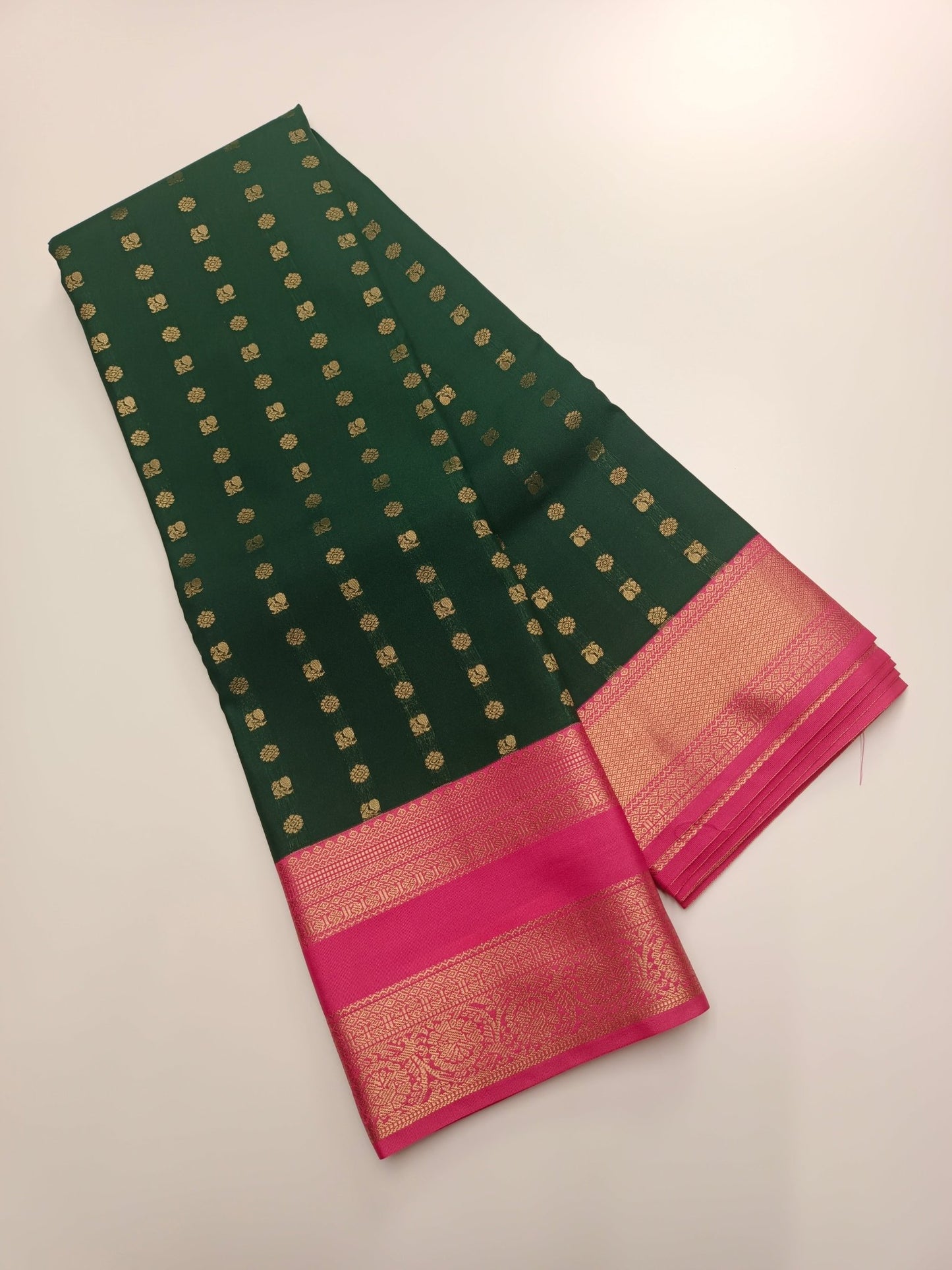 KANCHIPURAM SEMI SILK SAREE