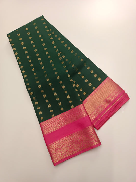 KANCHIPURAM SEMI SILK SAREE