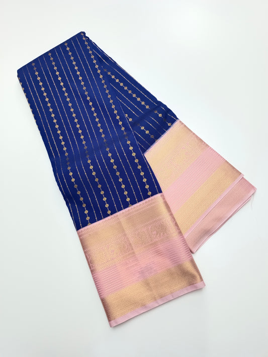 KANCHIPURAM SEMI SILK SAREE