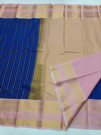 KANCHIPURAM SEMI SILK SAREE