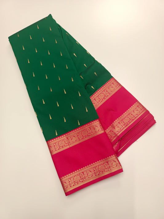 KANCHIPURAM SEMI SILK SAREE