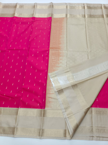 KANCHIPURAM SEMI SILK SAREE