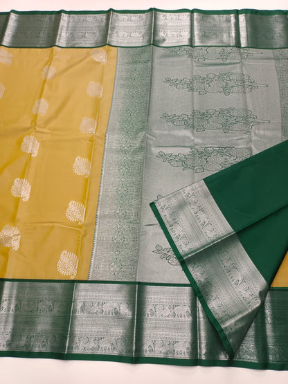 KANCHIPURAM SEMI SILK SAREE