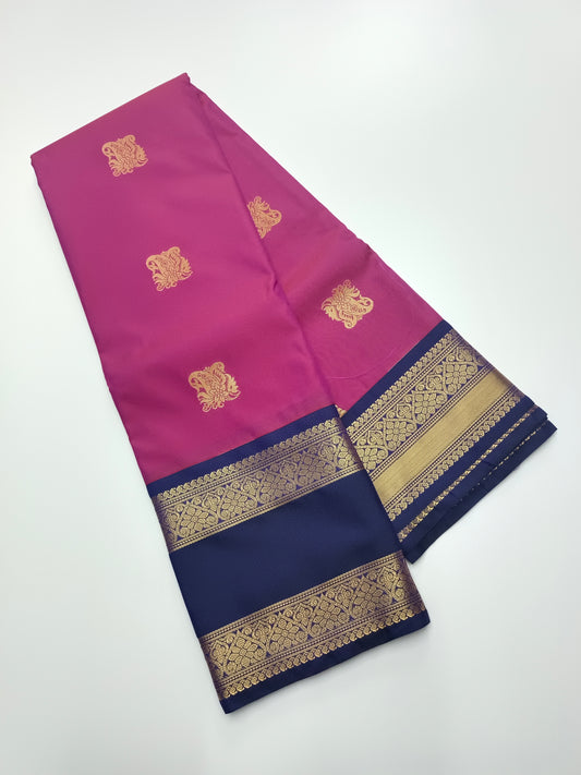 KANCHIPURAM SEMI SILK SAREE
