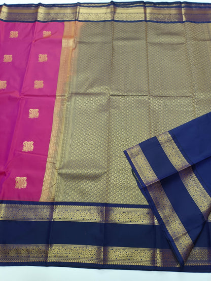KANCHIPURAM SEMI SILK SAREE