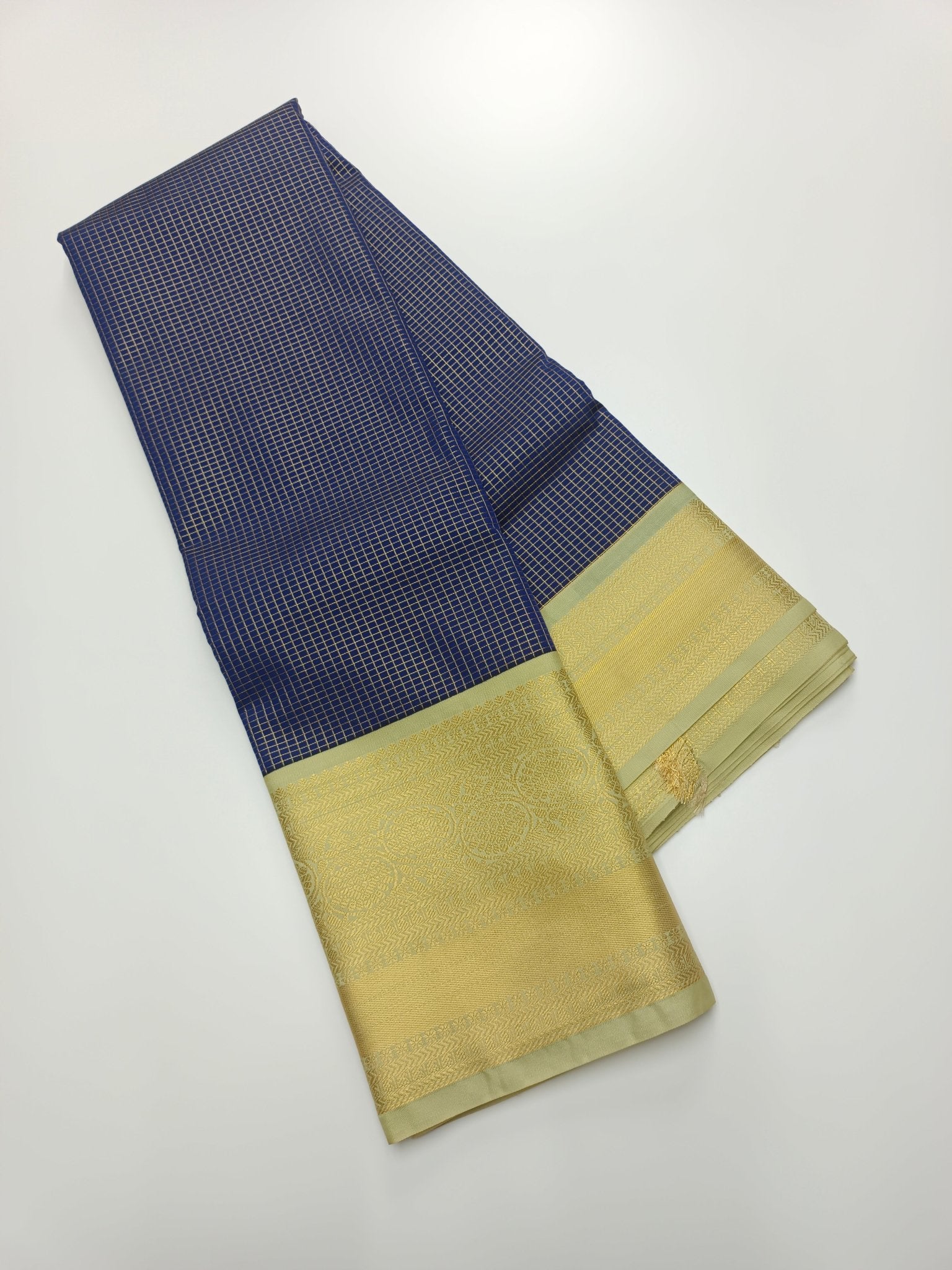 KANCHIPURAM SEMI SILK SAREE - B S CHANNABASAPPA & SONS
