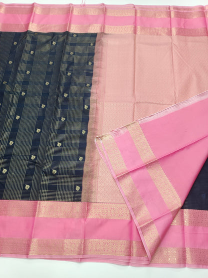 KANCHIPURAM SEMI SILK SAREE