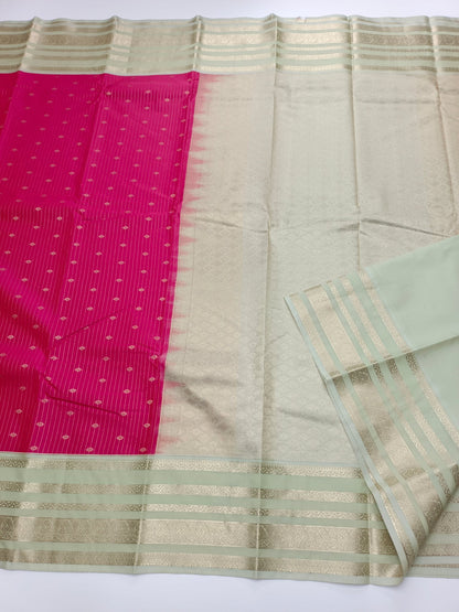 KANCHIPURAM SEMI SILK SAREE
