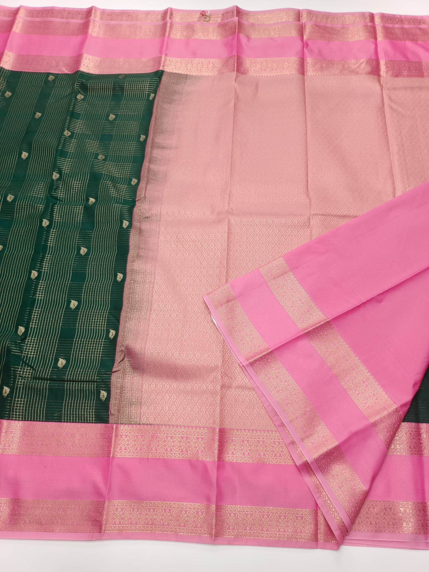 KANCHIPURAM SEMI SILK SAREE