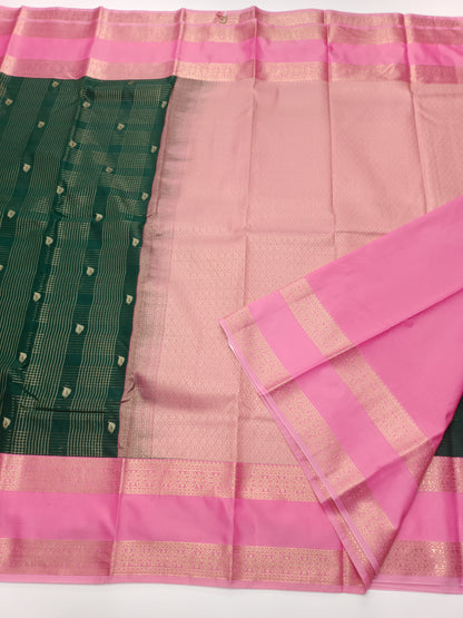 KANCHIPURAM SEMI SILK SAREE