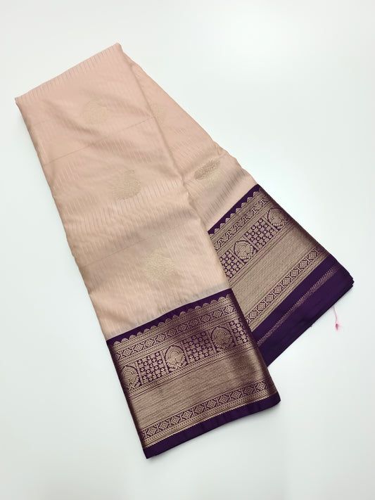 KANCHIPURAM SEMI SILK SAREE