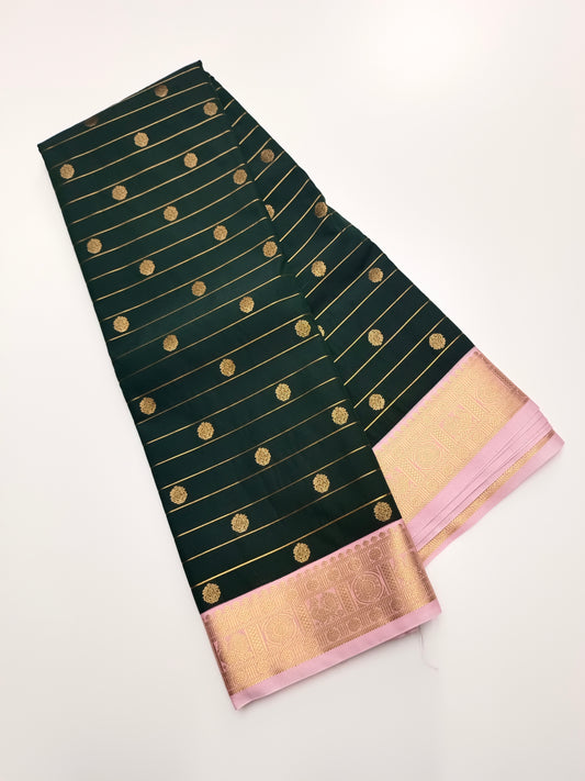 KANCHIPURAM SEMI SILK SAREE