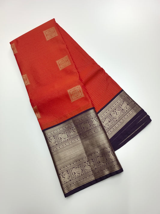 KANCHIPURAM SEMI SILK SAREE