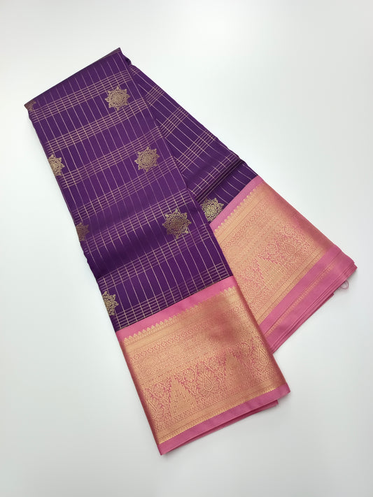 KANCHIPURAM SEMI SILK SAREE