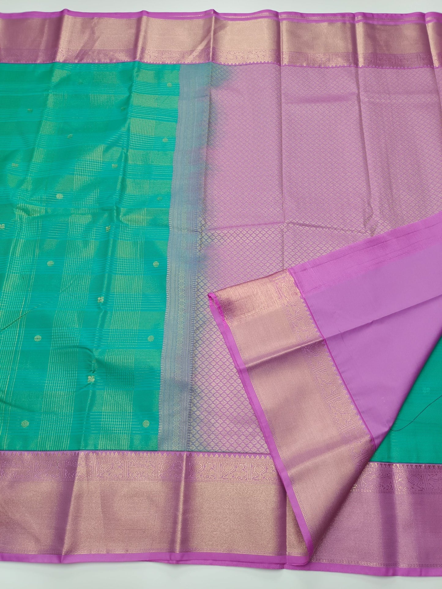 KANCHIPURAM SEMI SILK SAREE