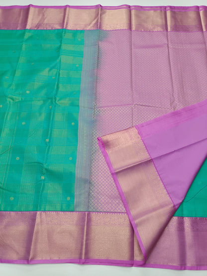 KANCHIPURAM SEMI SILK SAREE