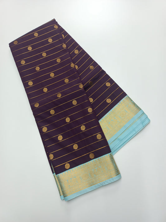 KANCHIPURAM SEMI SILK SAREE