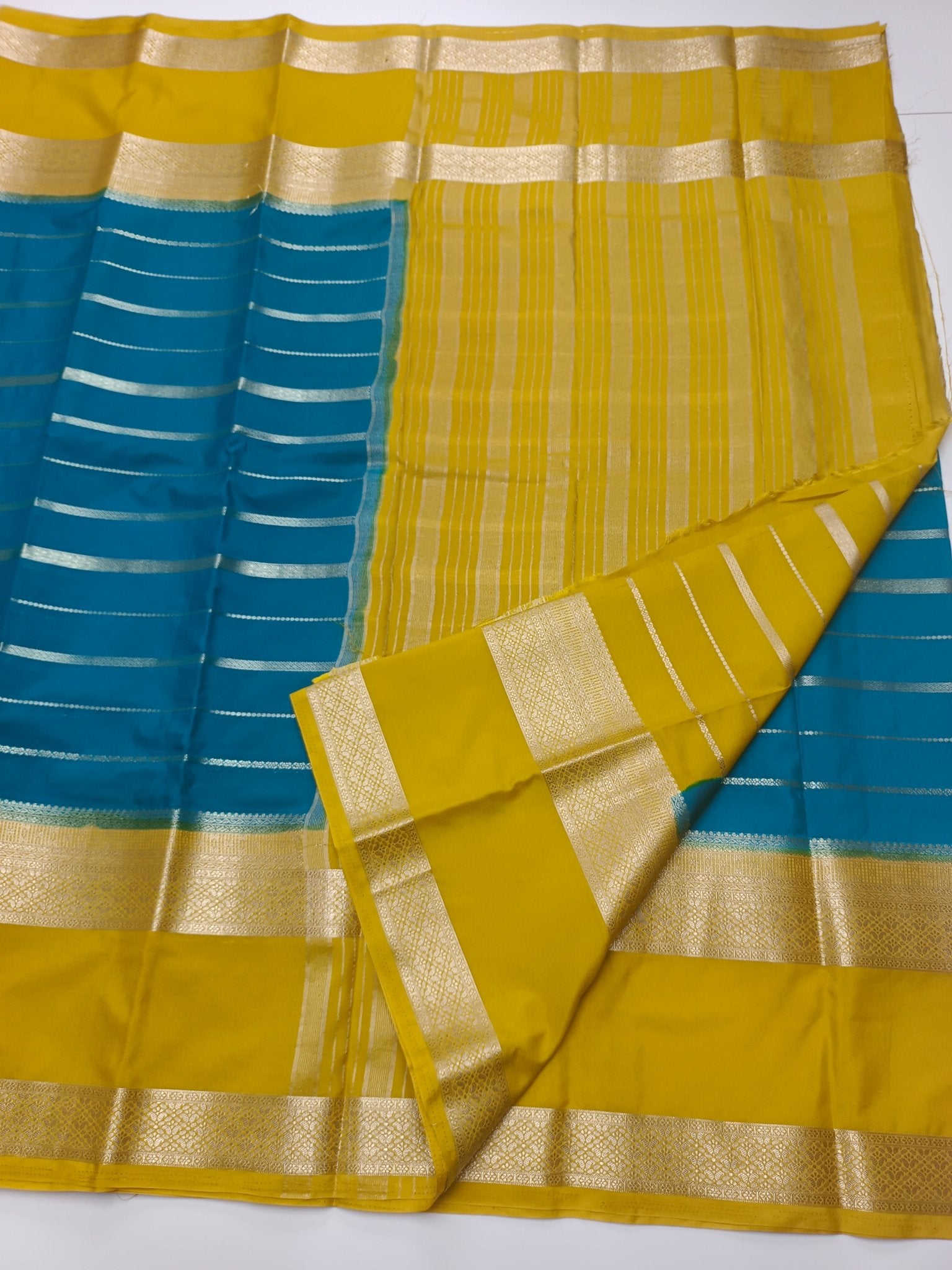 SEMI CREPE SILK SAREE - B S CHANNABASAPPA & SONS