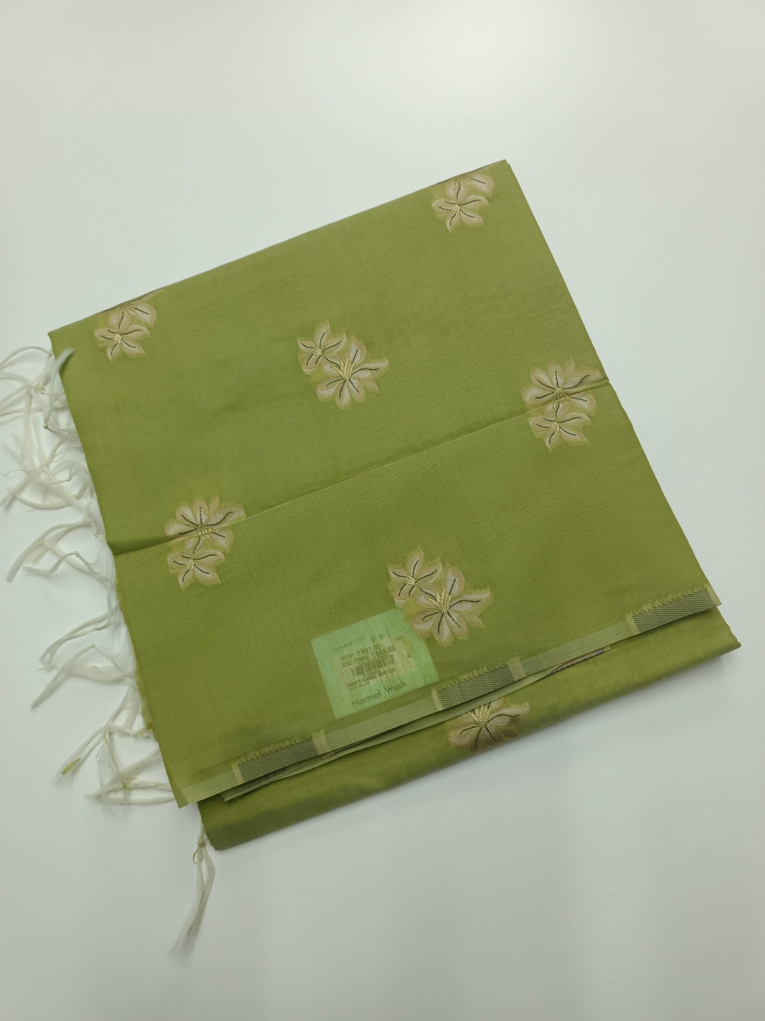 FANCY COTTON SAREE - B S CHANNABASAPPA & SONS