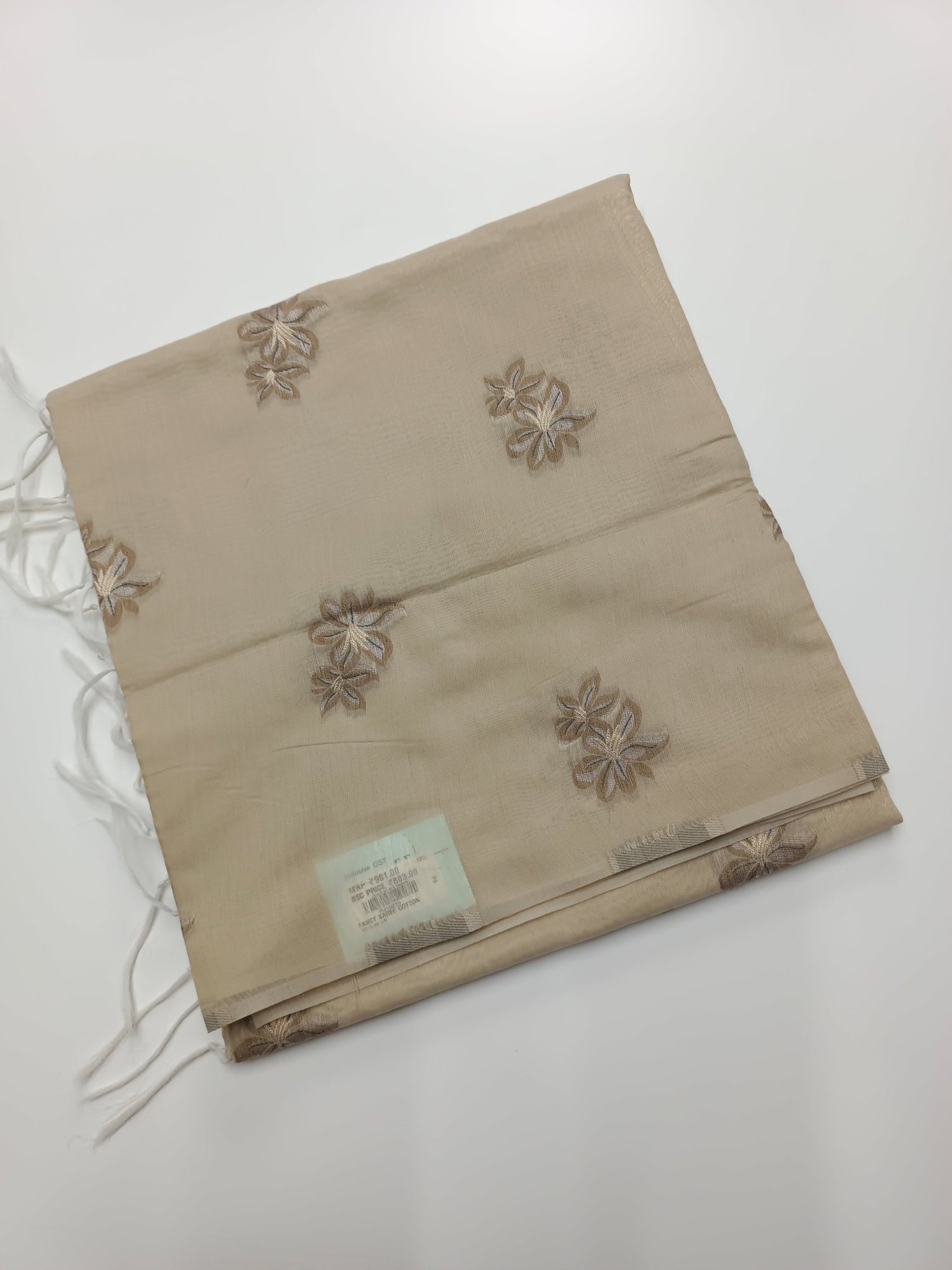 FANCY COTTON SAREE - B S CHANNABASAPPA & SONS