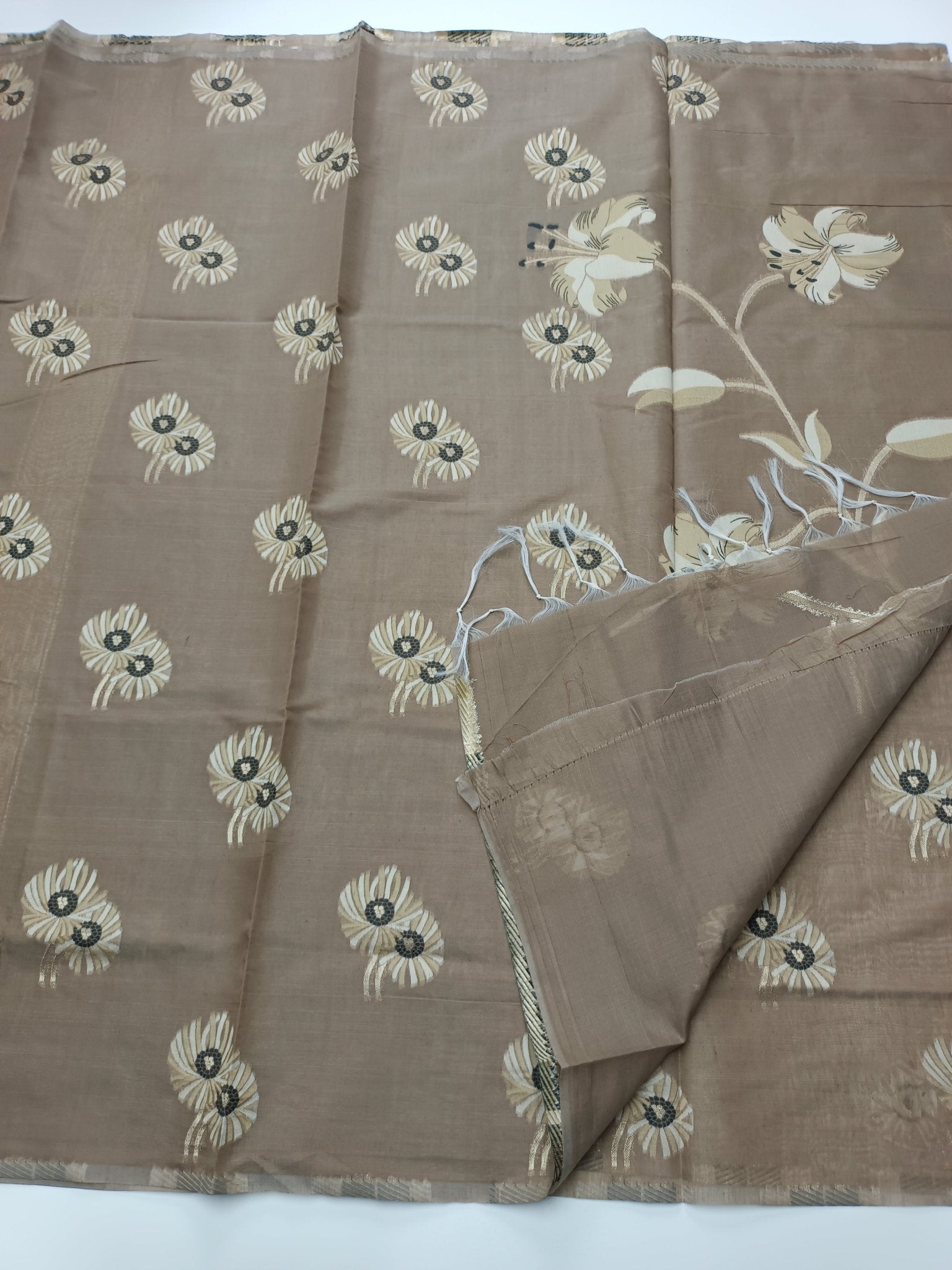 FANCY COTTON SAREE - B S CHANNABASAPPA & SONS