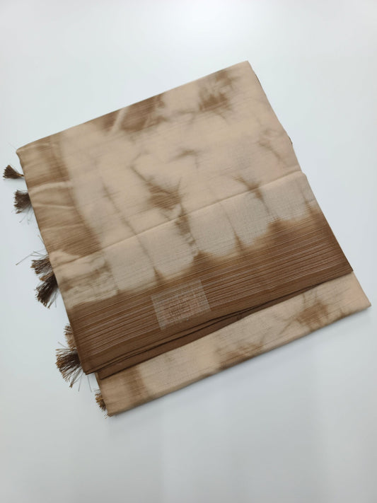 FANCY TISSUE COTTON SAREE - B S CHANNABASAPPA & SONS