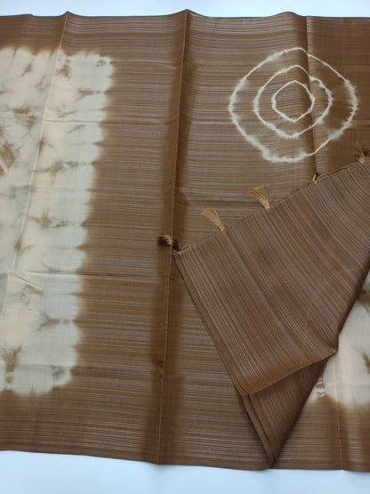 FANCY TISSUE COTTON SAREE - B S CHANNABASAPPA & SONS