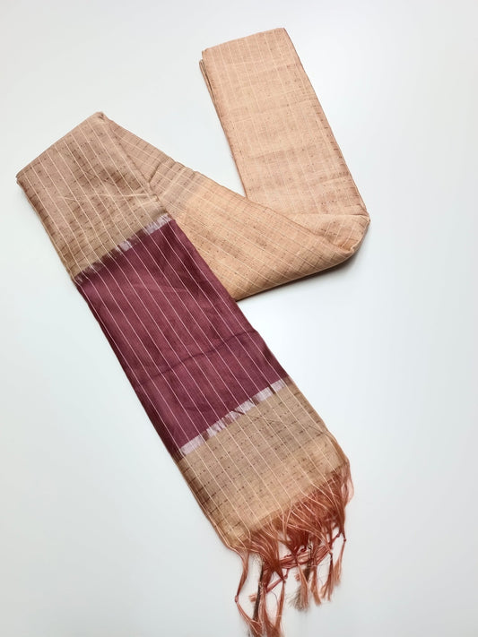 FANCY LENIN SAREE - B S CHANNABASAPPA & SONS