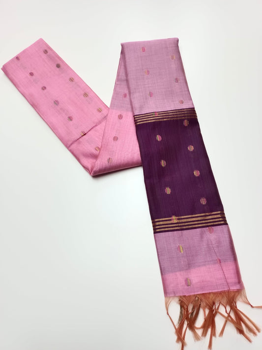 FANCY LENIN SAREE - B S CHANNABASAPPA & SONS