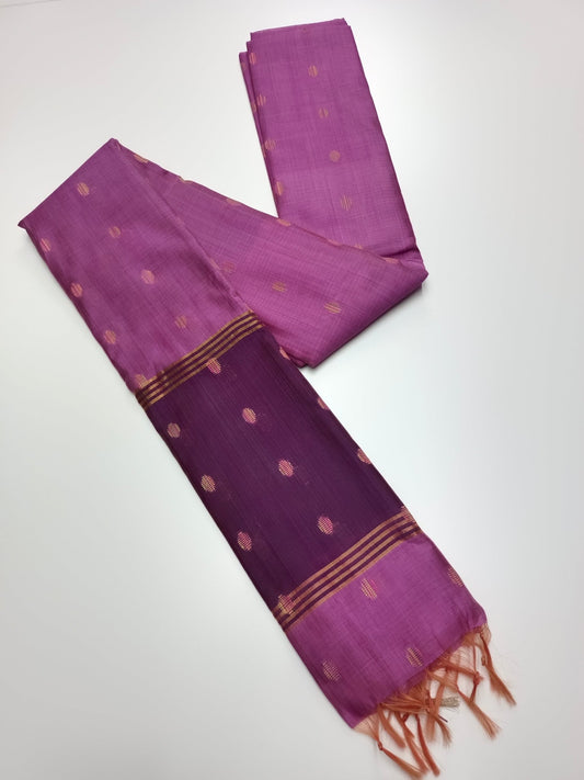 FANCY LENIN SAREE - B S CHANNABASAPPA & SONS