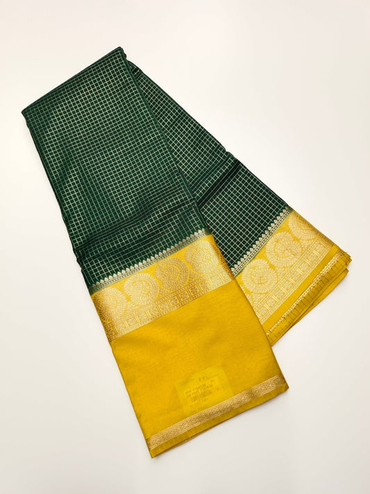 SEMI CREPE SILK SAREE - B S CHANNABASAPPA & SONS