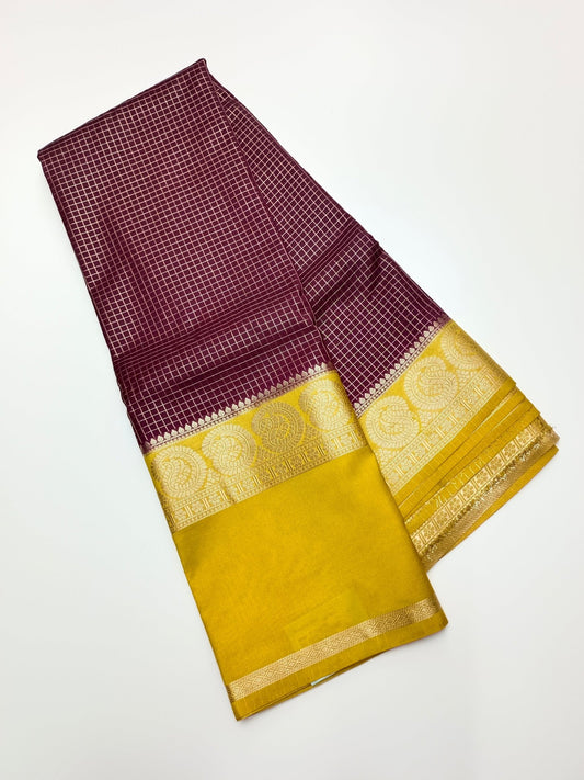 SEMI CREPE SILK SAREE - B S CHANNABASAPPA & SONS