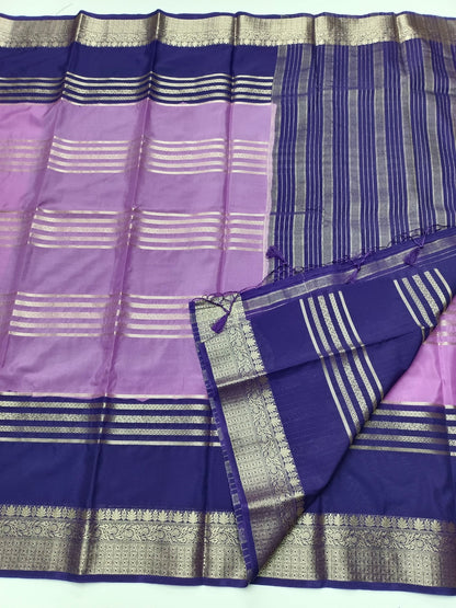 SEMI CREPE SILK SAREE - B S CHANNABASAPPA & SONS