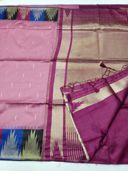 FANCY CHANDERI COTTON SAREE - B S CHANNABASAPPA & SONS