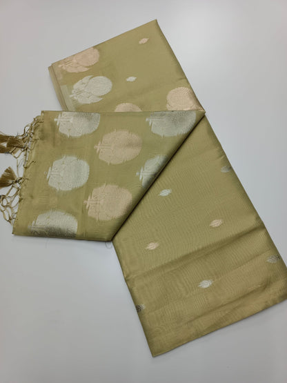 TISSUE COTTON SAREE - B S CHANNABASAPPA & SONS